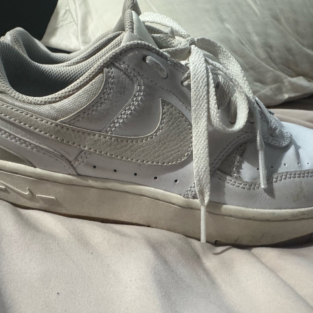 Nike White Mesh Sneakers